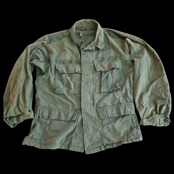 Vintage SM Men's Military Jacket - Picture 2 of 12